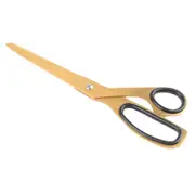 Golden Scissors Household Cutting Tools Office Ribbon-cutting Scissors Asymmetry Fabric Dressmaking Cutter Tailor Shear