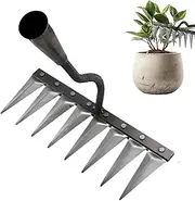 ​Ergonomic Hand Weeding Tool - Manual Grass Puller with High-Strength Claw, Useful Hand Held Grower | Stainless Steel Cultivator for Lawn and Garden, Comfortable Grip for Efficient Removal​