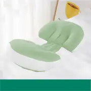 Made 2023 Nursing Pillow Support Pregnancy Pillows Feeding Baby Sleeping White & Green