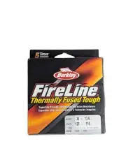 Berkley Fireline Thermally Fused Fishing Line 125 yards Smoke Color 30LB Test