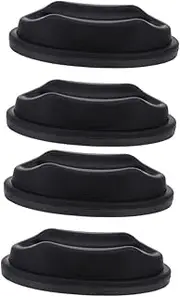 BESPORTBLE 2sets Bike Support Block Front Wheel Riser for Indoor Trainer Anti-Slip Stabilizer Pad Bike Wheel Stabilizer 2pcs*2
