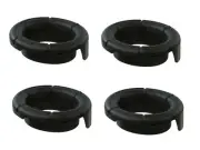 Set of 4 Rear Susp Coil Spring Seats for Chevrolet Equinox Saturn Vue Moog (for: Chevrolet)