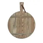 J. k. Adams Ash Wood Medium Round Serving Board