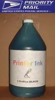 Gallon black refill ink for HP 60 60XL Refill ink kit F4293 F4400 F4435 64