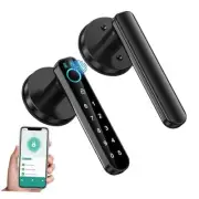 Fingerprint Door Lock- Smart Door knob,biometric Door Lock，with Black APP
