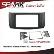 SP FACIA KIT Panel Double 2 DIN Fascia Dash For Nissan Pulsar B17 C12 2013+