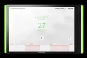 Crestron TSS-770-B-S With TSS 770 LB Light Bar Kit Room Scheduling Touch Screen.