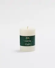 [Dusk] Camellia & Lotus Tokyo Scented Pillar Candle
