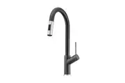 Oliveri Vilo Pull Out Spray Santorini Black Mixer Tap VT0426B-ST-BL