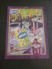 Wonka Sour! Nerds Candy Print Ad 2006 8x11 Great To Frame