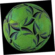 Outanaya Luminous Soccer Ball Glow Dark Soccer Ball for Training Durable Professional Soccer Ball for Play Suitable for Teens Adults
