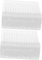 2pcs Camera Dehumidifier Box Silica Gel Moisture Absorber for Safe Drying Portable Reusable Storage for Cameras Lenses Accessories Moisture
