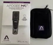 Professional Apogee Microphone Corded 314653 MIC Plus Including Soft Case NWB