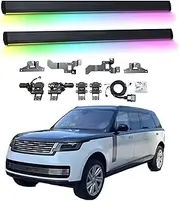 BJOHQ Electric Running Boards Compatible for Range Rover Vogue 2022-2025 with Light, SUV, Off-Road & Pickup Trucks - Retractable Truck Steps & Nerf Bars