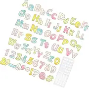 1Set Watercolor Alphabet Letter Cutouts Classroom Decor for Bulletin Boards DIY Projects Party Decorations for Teachers