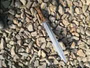 ROMAN GLADIUS CUSTOM HANDMADE STEEL BLADE SWORD,FULL TANG,DAGGER SWORD