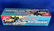 Vintage Reed’s Rocket Nut Cracker Model 816 USA Pecan Walnut Original box