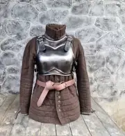 Witcher/Vedmak, Video game Lady Cuirass Armor, Larp Armor Costume Chest & Back.