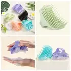 Shampoo Scalp Head Massage Shower Scrubber Massager Clean Scrub Hair Brush Comb✅