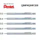 【筆倉】飛龍 Pentel GRAPHGEAR 500 製圖鉛筆 (PG513、514、515、517、519)