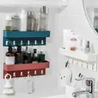 Premium Kitchen Wall mounted Spice Rack Shelf Organizer Storage with Hooks