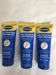Dr.scholls Dry Cracked Foot Repair Ultra-hydrating Cream 3.5oz 3pack