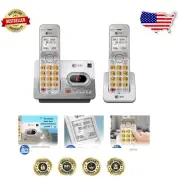 Compact 2-Handset Cordless Phone with DECT 6.0 Technology & Digital Answering