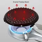 Barbecue Grill Pan Tray Grate Firestop Board Non Slip BBQ Barbecue Net Mesh DY