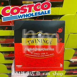 【R.M 雜惑店】Costco 好市多代購 快速出貨 Twinings 唐寧茶 英倫早餐茶 奶茶 牛奶 沖泡飲品 紅茶