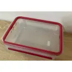 TEFAL 法國特福 無縫膠圈耐熱玻璃保鮮盒1.3L