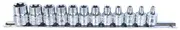 SP Tools SP20550 - E Torx Socket Rail Set 3/8" Drive 12 Piece