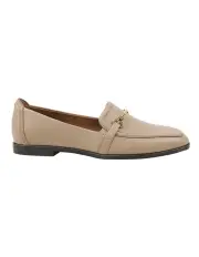 [Hush Puppies] Zippo Flat Shoe in Latte