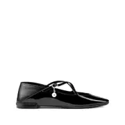 [Jimmy Choo] Jimmy Choo Eleri Ballerina Shoes 37 IT BLACK
