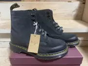 NIB DR MARTENS 1460 GUARD MADE IN ENGLAND LEATHER LACE UP BOOTS 26863001