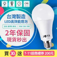 在飛比找PChome24h購物優惠-30顆再送7-11禮券200元 台灣製造 10W13W16W