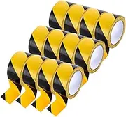 Handy Hardware Hazard Marking Duct Tape, Black/Yellow, 48mm x 30 m Size