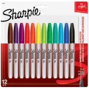 Sharpie Fine Point Fashion Permanent Marker 12 Pack