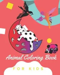 在飛比找博客來優惠-Animal Coloring Book For Kids:
