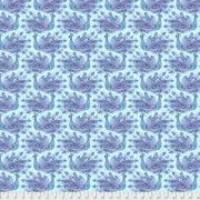 Free Spirit Peacock Paradise by Corinne Haig PWCH011 Indigo Cotton Fabric BTY