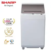 在飛比找momo購物網優惠-【SHARP 夏普】13公斤無孔槽變頻直立式洗衣機(ES-A