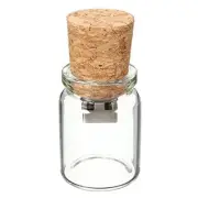 32GB 64GB Novelty Wooden Drift Bottle Model USB Flash Drive Memory Stick