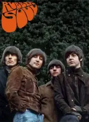 JOHN LENNON RUBBER SOUL (THE BEATLES) SUEDE SOFT LAMBSKIN LEATHER JACKET MEN'S