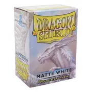 Dragon Shield TCG - 100 Matte Trading Card Sleeves - White