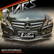 MARS Carbon Fibre Bumper bar lip spoiler for Mercedes E Coupe W207 C207 09-12