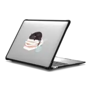MacBook Air 13-inch (M1 / Intel) Impact Case Book cat by Moonaries illo