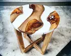White Epoxy Table, Solid Resin Table, Epoxy Dining Table, Epoxy Resin Table top