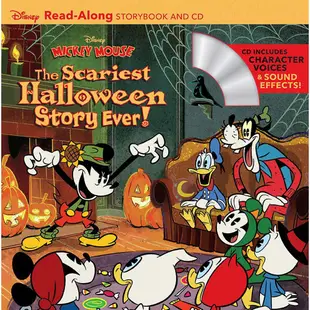 Scariest Halloween Story Ever! 米老鼠的萬聖節怪談 CD故事讀本