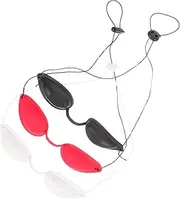 Beatifufu 3Pcs Eye Protection Goggles UV Blocking Shading Eye Masks for Sunbathing Tanning Beauty Treatments Includes and Colors for Indoor Outdoor Use