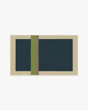 90' x 150' | Machine Washable Runner Rug | Kid & Pet Friendly | Indoor Rug | Breakout Teal & Chartreuse Rug by Architectural Digest | Ruggable