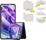 [Fourmor] [2+2+2 Pack] Screen Protector for Motorola Razr 50 - Hydrogel Film Front and rear screens combination ，High Sensitivity, Not Glass, HD